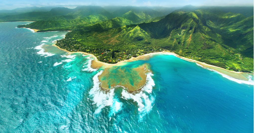 Kauai aerial photo